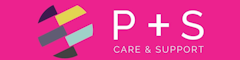 P+S Care and Support Services Logo