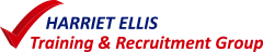 Harriet Ellis Training & Recruitment Group Logo